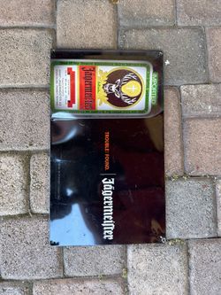 Jaegermeister Store Display Tin Sign