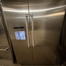 48” Thermador Built In Stainless Steel Refrigerator 