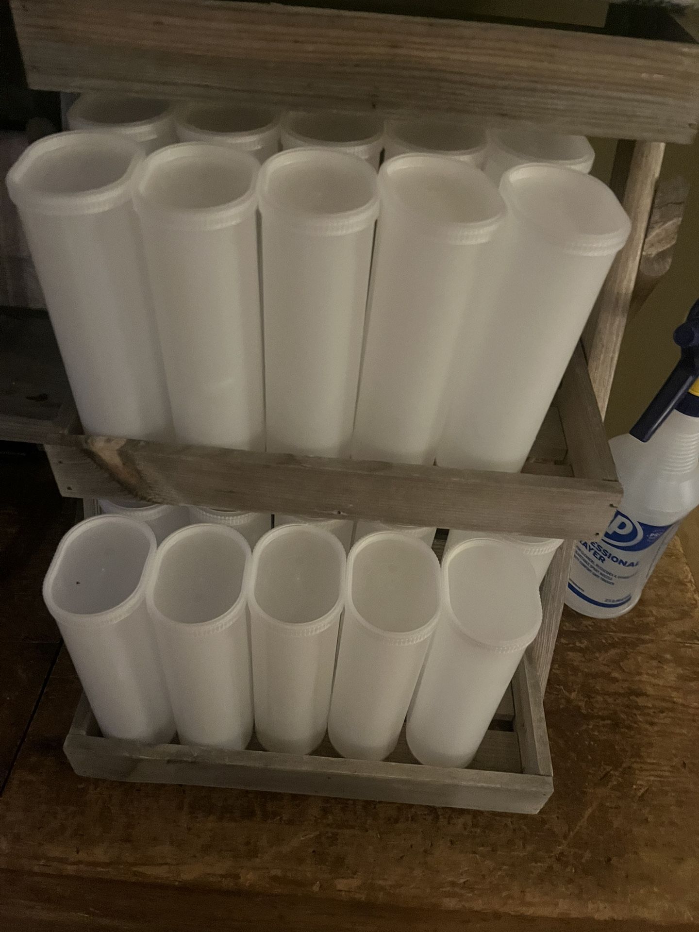 Free - 20 Empty Crystal Light Containers W Lids