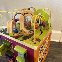 WOODEN ACTIVITY CENTER