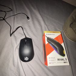 WIRED Steelseries Rival 3 Gaming Mouse