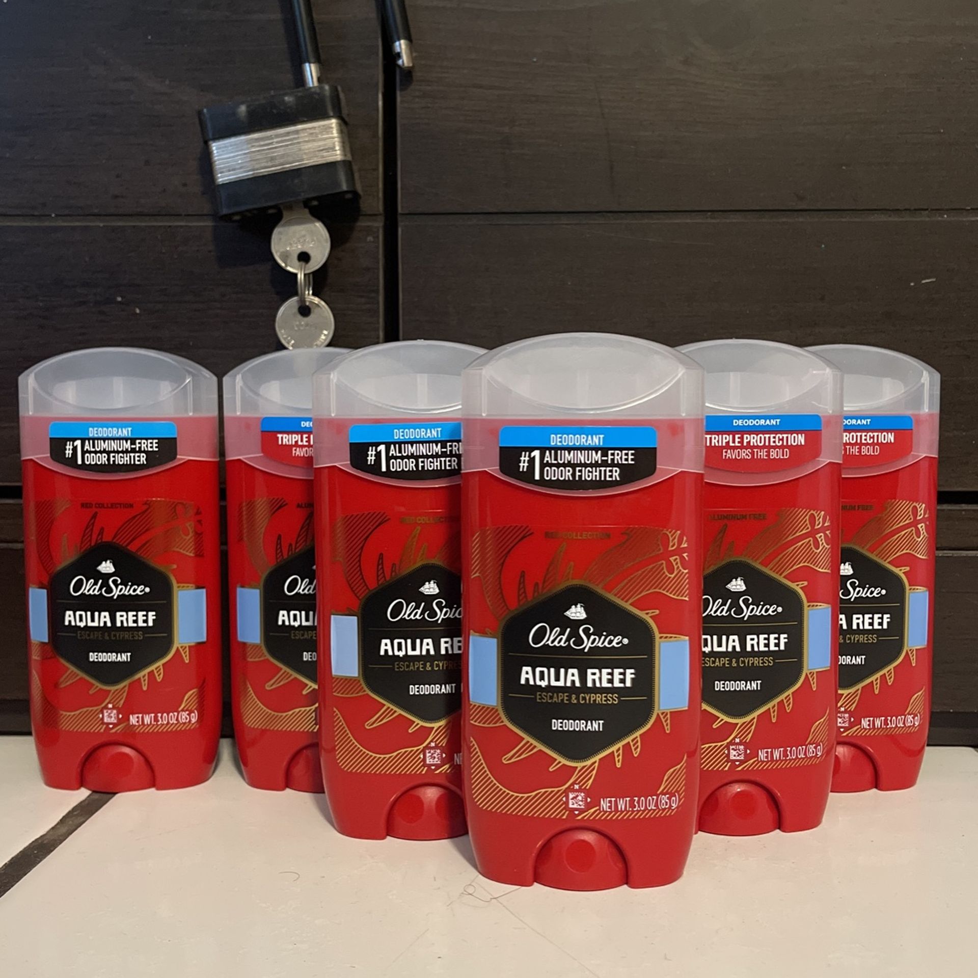 Old Spice Aqua Reef Deodorant $4 Each