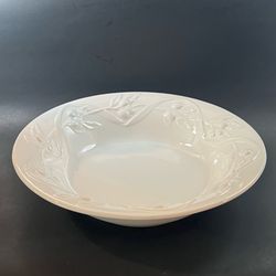 Williams SonomaOlive Branch Design 12” Serving Bowl & 15” Dish