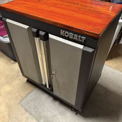  2KOLBALT  garage cabinet