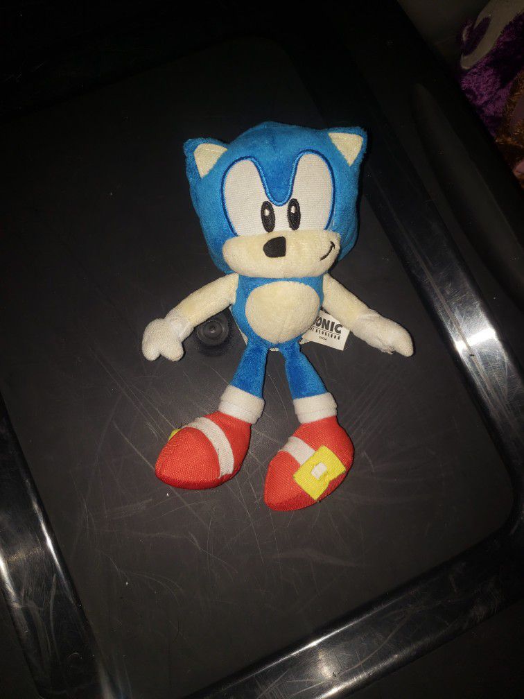 Vintage Sonic The Hedgehog Plush 