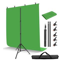 Brand new- Green Screen Backdrop stand. Size 7.5ft