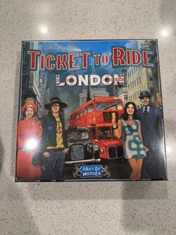 Ticket To Ride London Game / Days Of Wonder 2 to 4 Players Fun Unisex SEALED