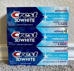 Crest Toothpaste 3/$6