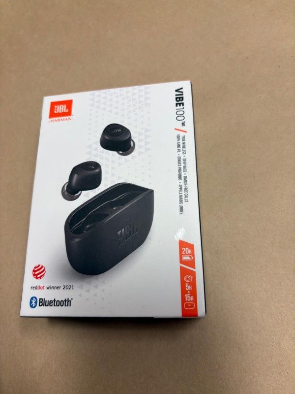 JBL Vibe 100 True Wireless Headphones New - Only $1 Today Pay The Rest Later!