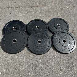 Bumper Plates - X Training Equipment (100 lbs total)