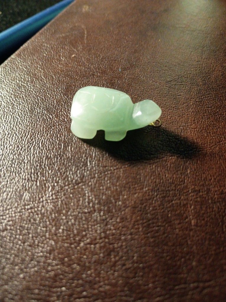 Jade Turtle Pendant