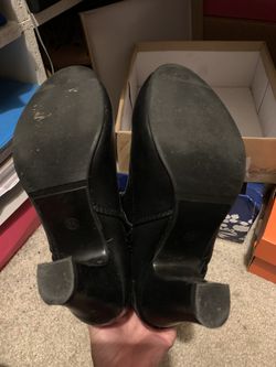 Black boots