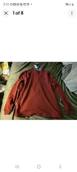 Brand-New With Tags Men's Callaway 1/4 Zip Golf Pullover Long-Sleeve Shirt Red