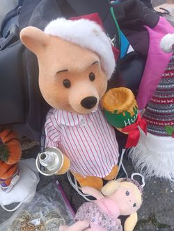 Animated  Poo/ Tigger  Vintage Animals