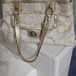 Coach Purse & Wallet Set