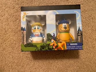 Vinylmation Storybook Series 3" Donald Duck & Sorcerer Pluto NEW Disney Parks