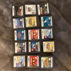 Nintendo Ds Game Lot (Read Description)