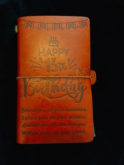 Birthday journel