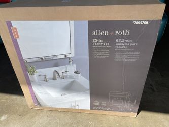 Allen Roth Vanity Top 25in
