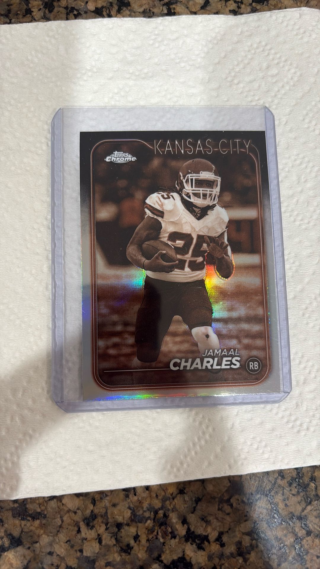 Jamal Charles Topps Chrome