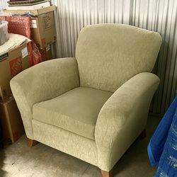 Chair Upholstered From el Dorado Furniture Cream Color. Great Condition