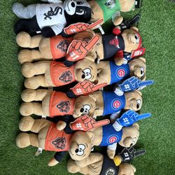 Sports plush NBA MLB NHL