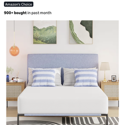 FDW Full sized 10 inch gel memory foam mattress with cooling effect