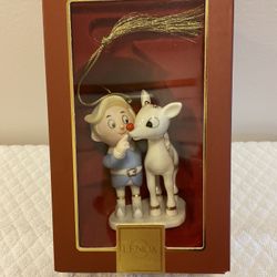 Lenox Rudolph’s Glowing Friendship Ornament 