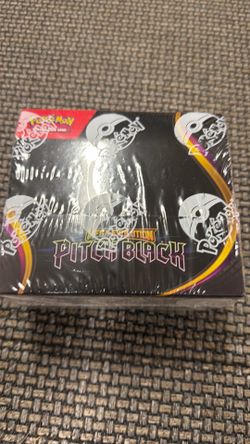 Pokemon Pitch Black Booster Box Display