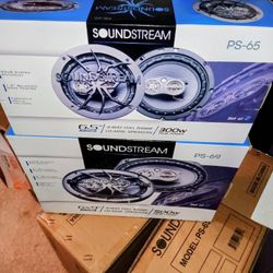 Soundstream 6.5 & 6x9s Double Pack Brand New In The Boxes