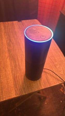 Amazon Echo Alexa 1st Generation SK705DI Smart Speaker Portable Black Power Cord