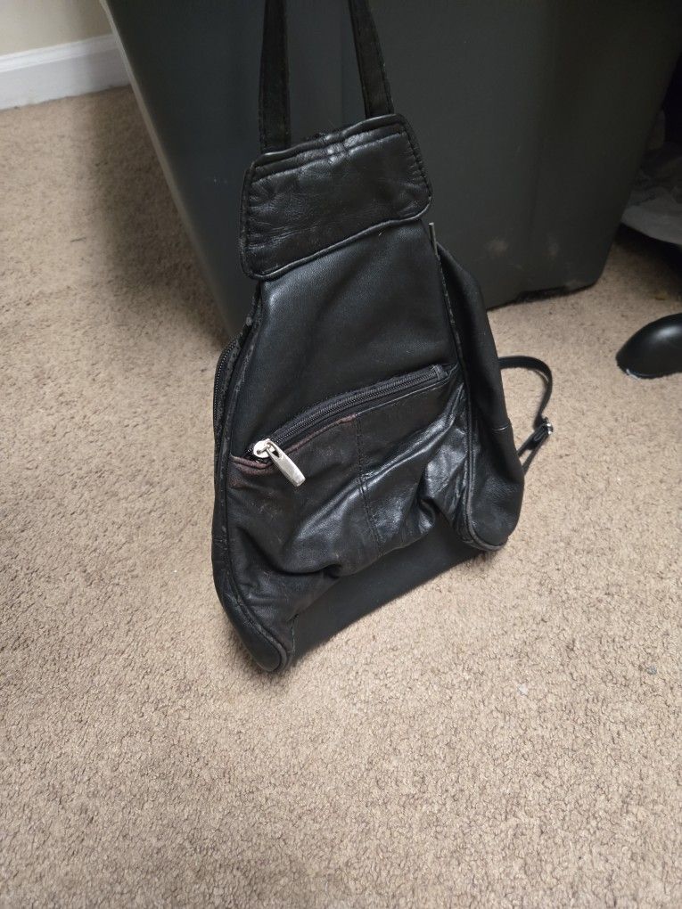 Small Black Backpack