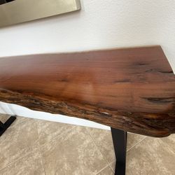 Live Edge Acacia Wood Table