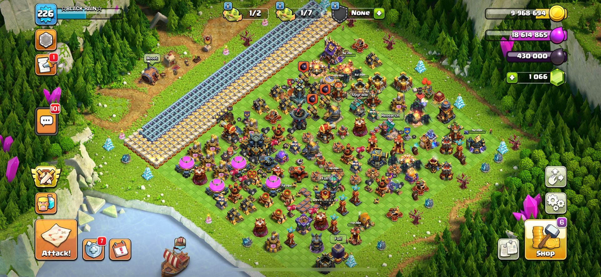 Clash Of Clans Th17