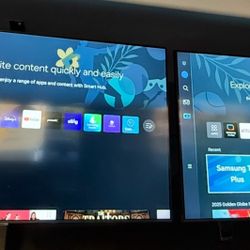 50 Inch and 70 Inch TVs 