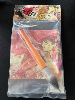 Okamiden Celestial Paintbrush Stylus and Screen Cleaning Cloth Set