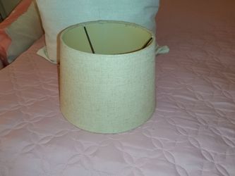 Drum Lamp Shade Linen Natural