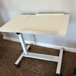 Bed/couch Desk With Wheels