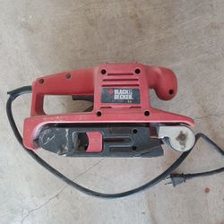 Black And Decker Belt Sander
