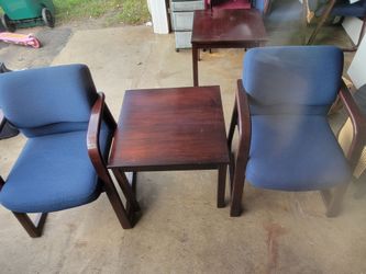 SET OF 3 PIECES OFFICE CHAIRS