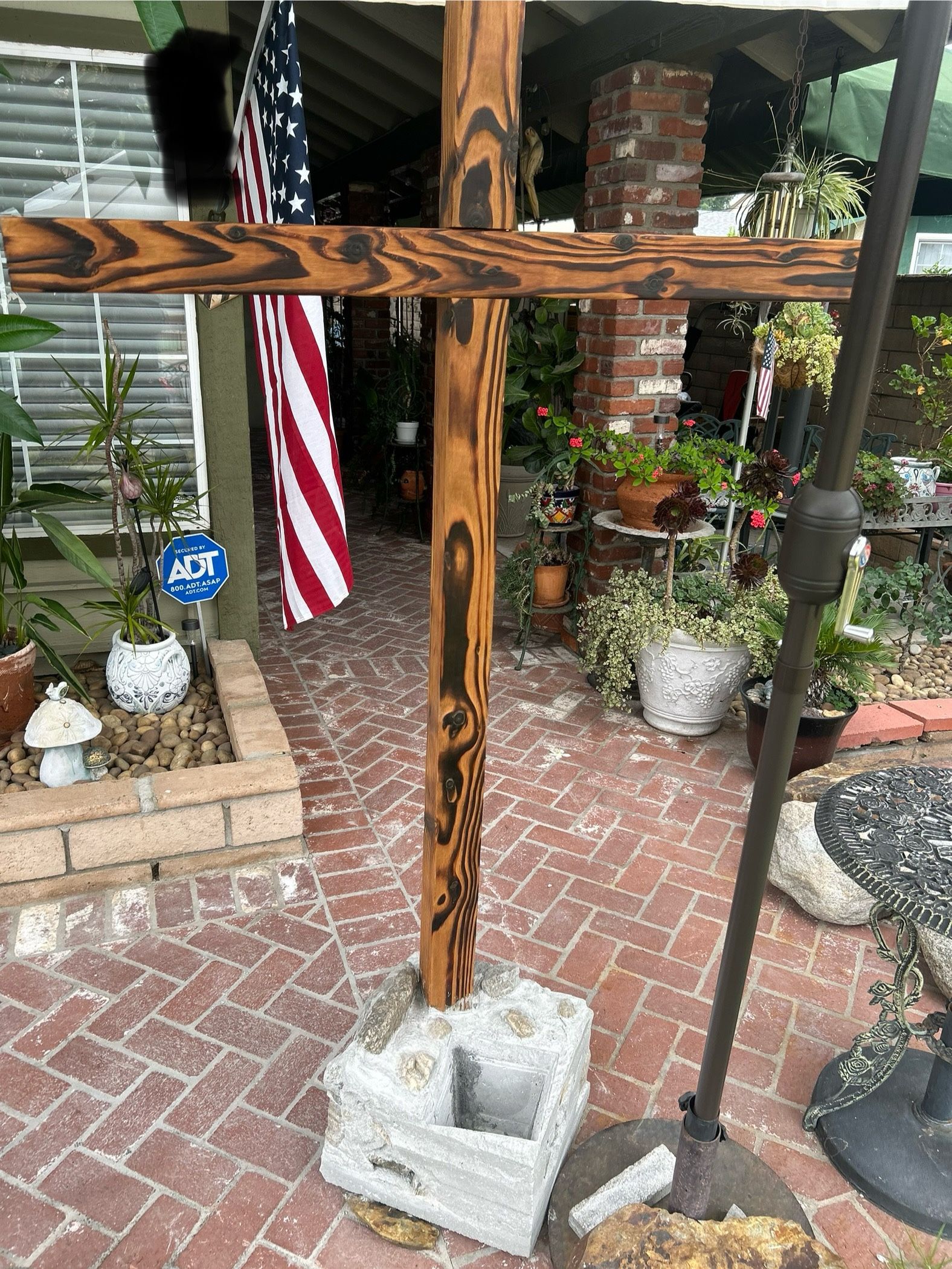 6ft The Lord Is My Rock Flower Pot