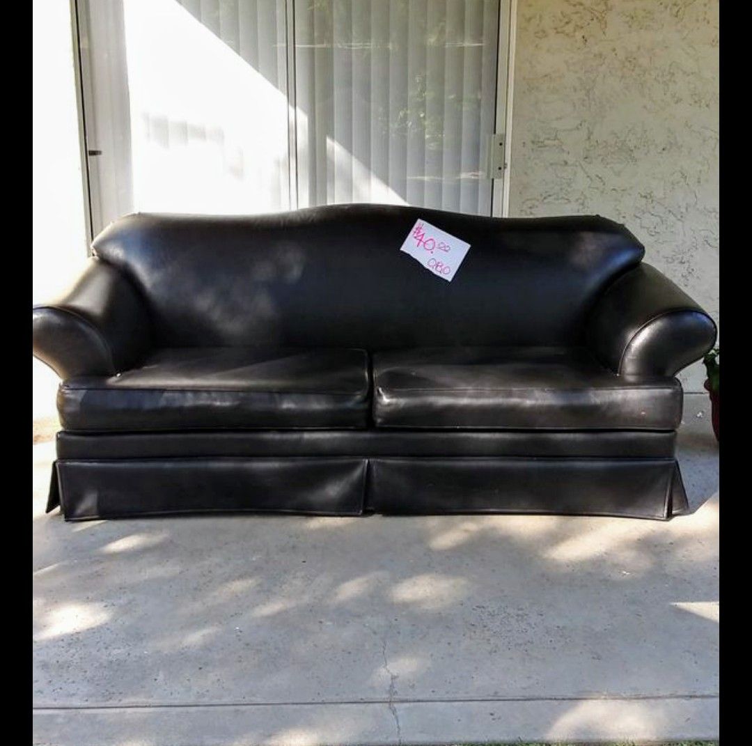 Black Couch $40 or best offer