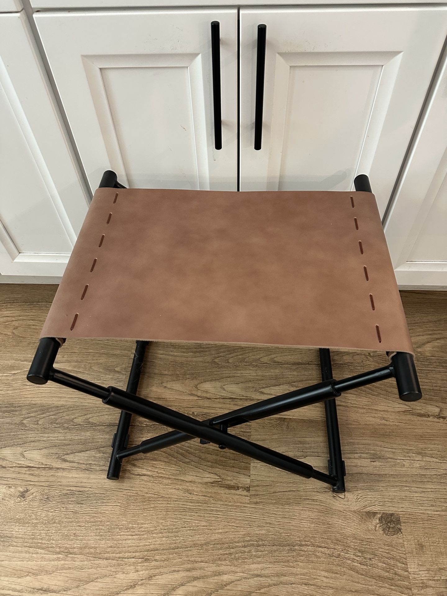 Folding Stool Ottoman