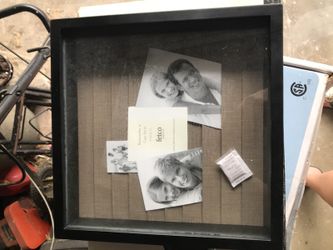 12x12 Shade box. Pin all your life’s treasure.