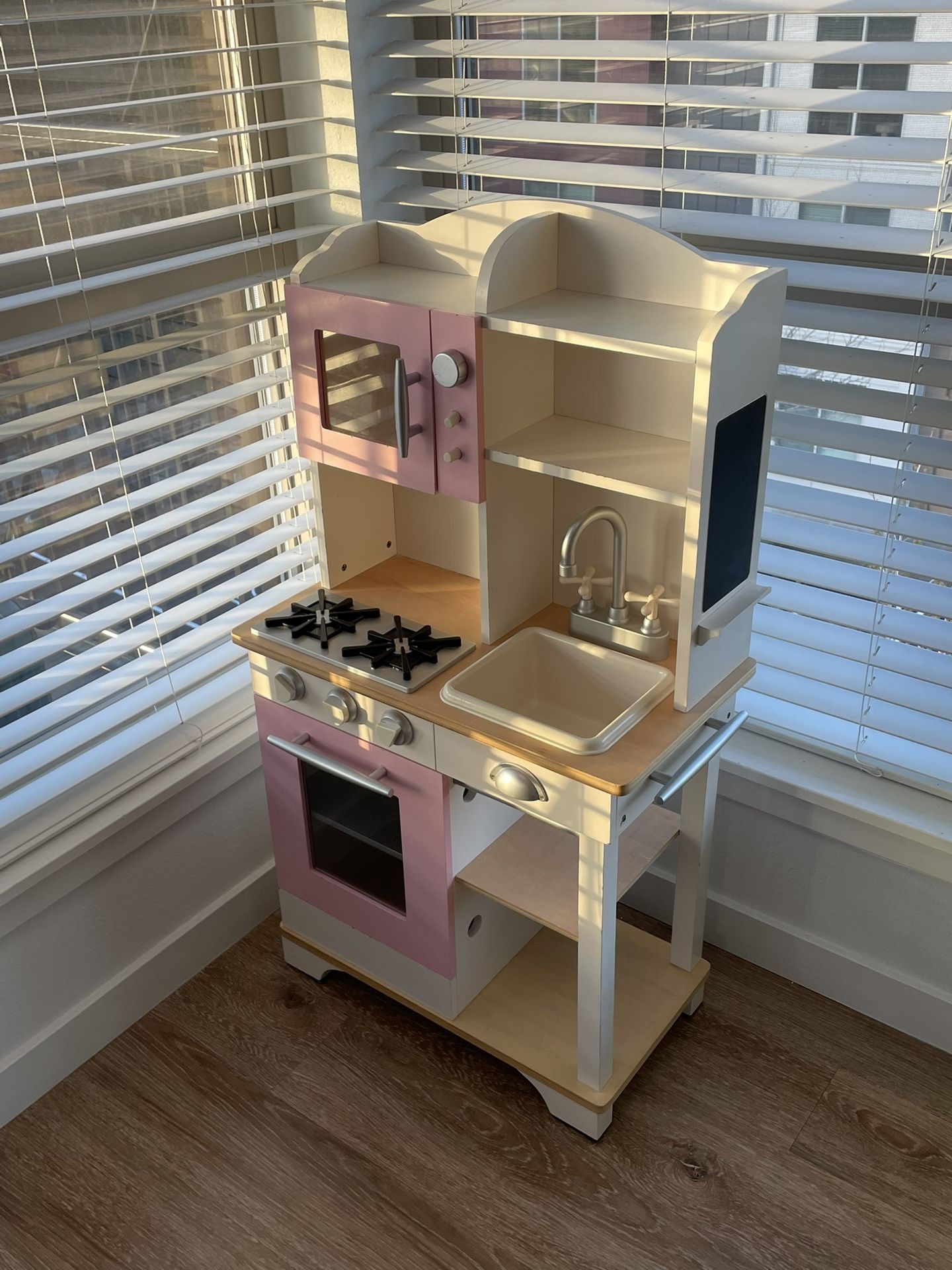 Wood + MDF Kids’ Play Kitchen