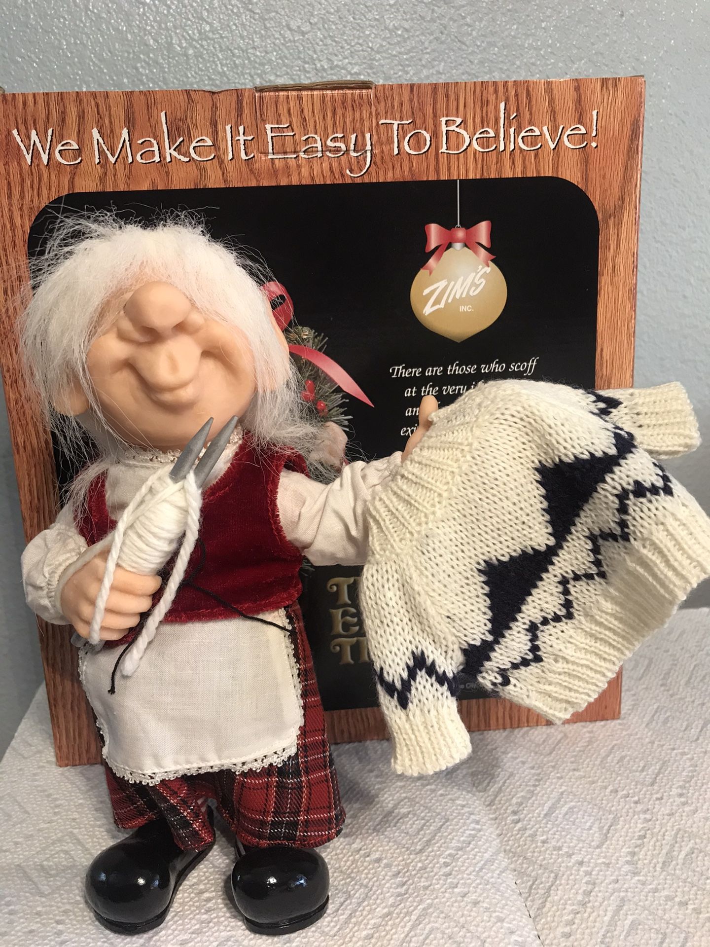 Zim’s the elves themselves- Eunice Christmas collectibles