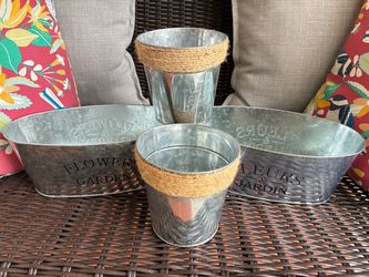 Metal Planters