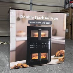 Brand New Double Stack Air Fryer – Dual Basket / Touch Screen