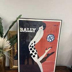 Bally Vintage Painting