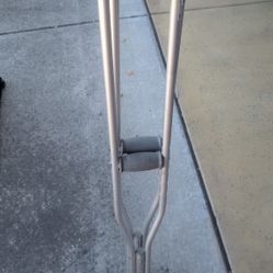 crutches for broken bones. 